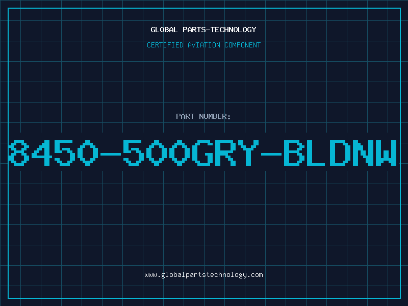 Aviation Part 8450-500GRY-BLDNW