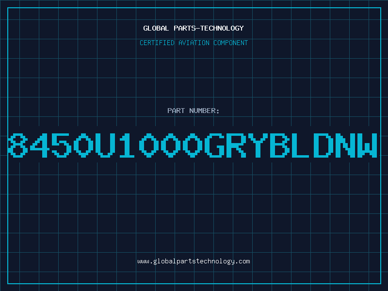 Aviation Part 8450U1000GRYBLDNW