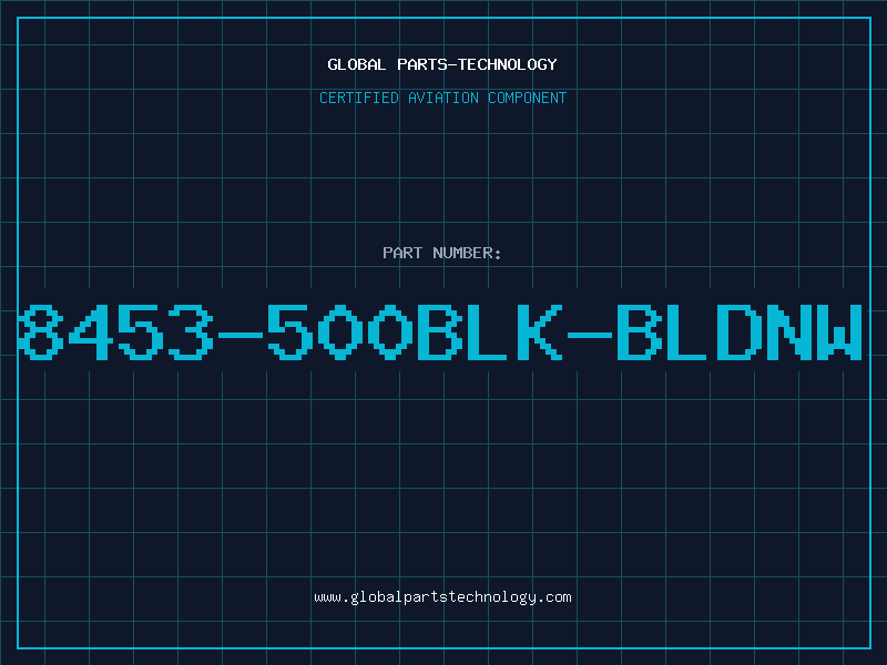 Aviation Part 8453-500BLK-BLDNW
