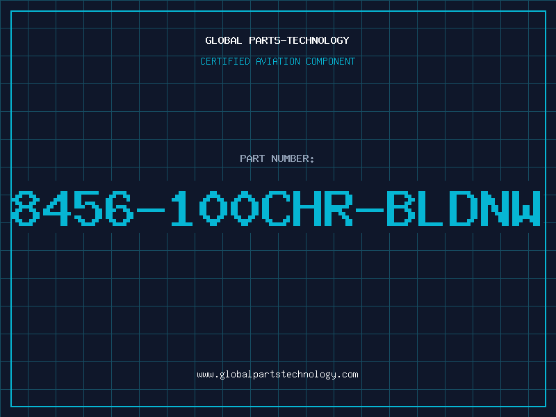 Aviation Part 8456-100CHR-BLDNW