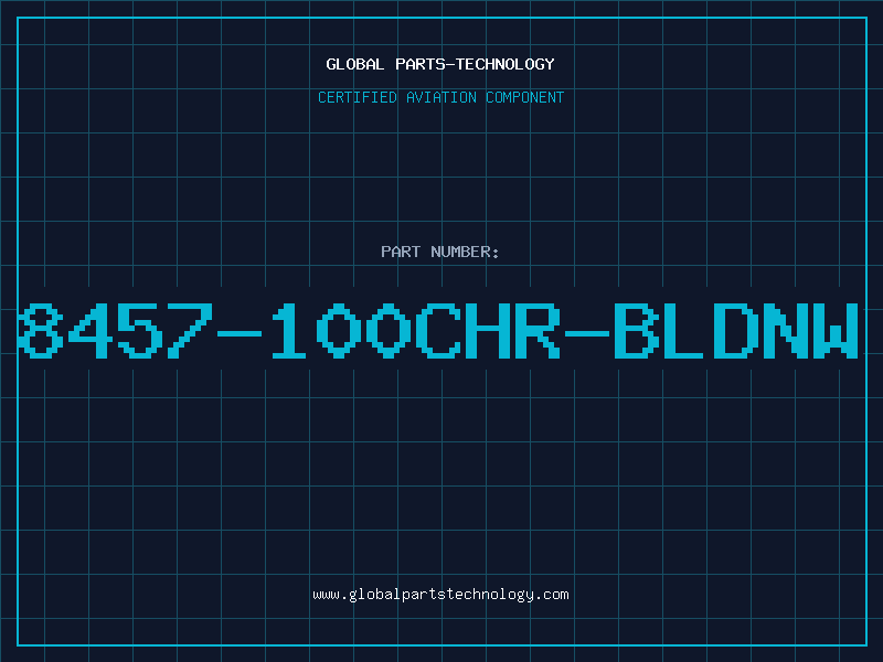 Aviation Part 8457-100CHR-BLDNW