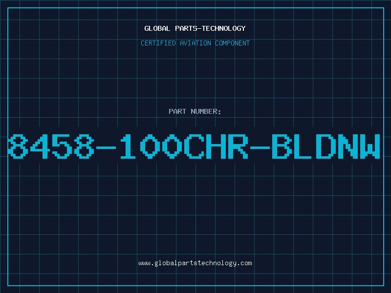 Aviation Part 8458-100CHR-BLDNW