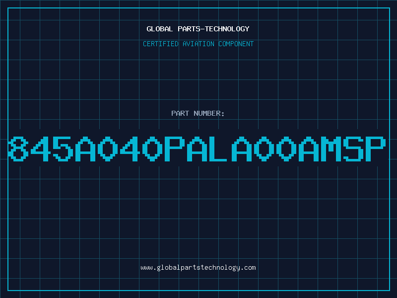 Aviation Part 845A040PALA00AMSP
