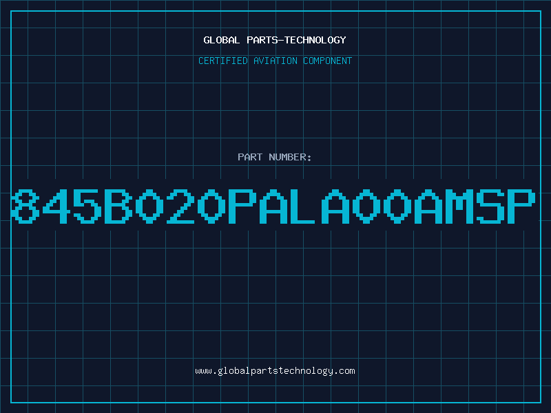 Aviation Part 845B020PALA00AMSP