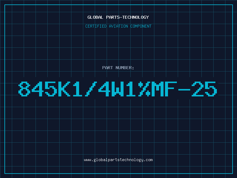 Aviation Part 845K1/4W1%MF-25