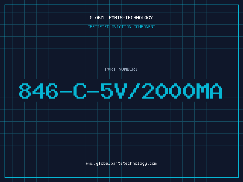 Aviation Part 846-C-5V/2000MA