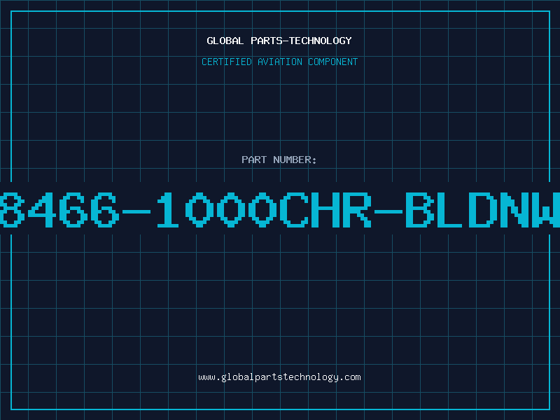 Aviation Part 8466-1000CHR-BLDNW