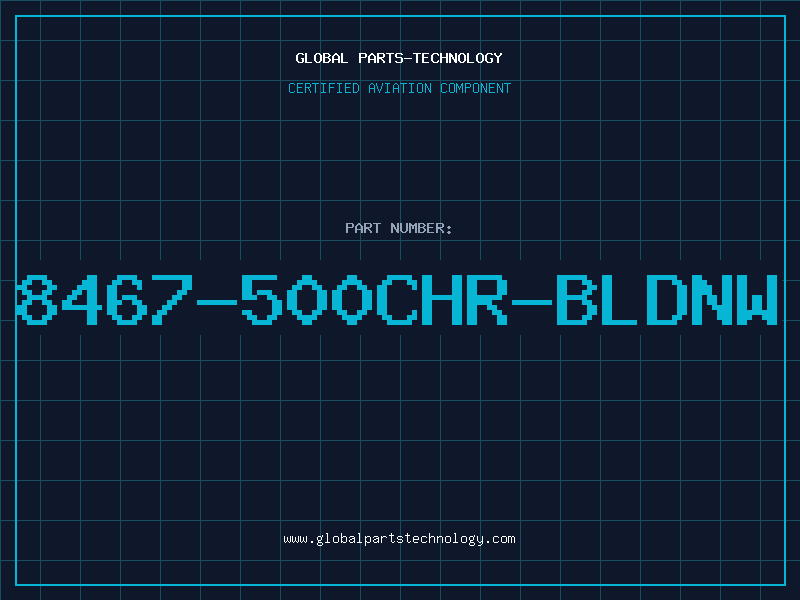 Aviation Part 8467-500CHR-BLDNW