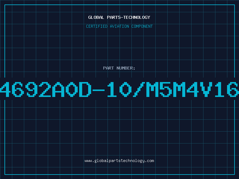 Aviation Part 84692A0D-10/M5M4V16G