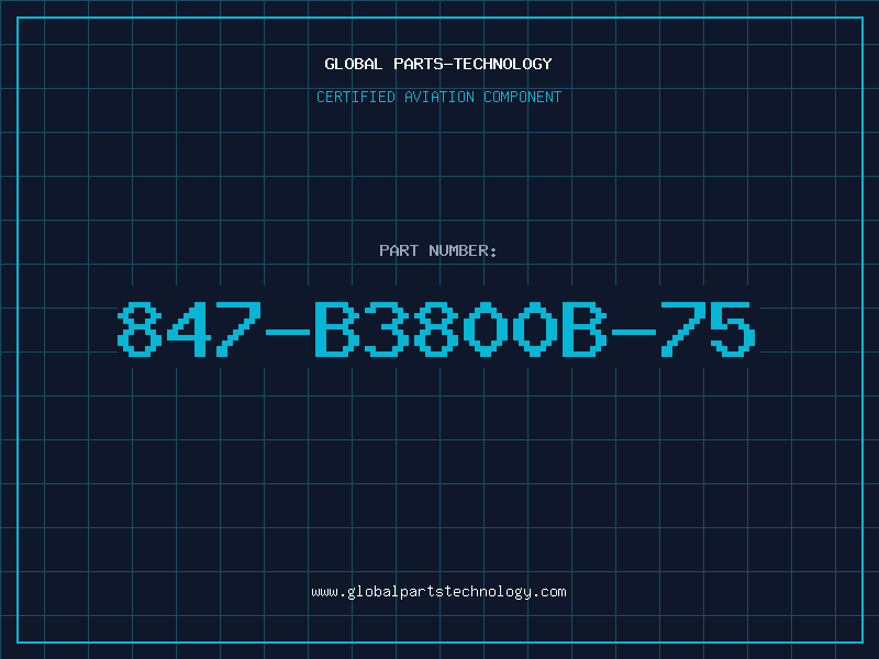 Aviation Part 847-B3800B-75