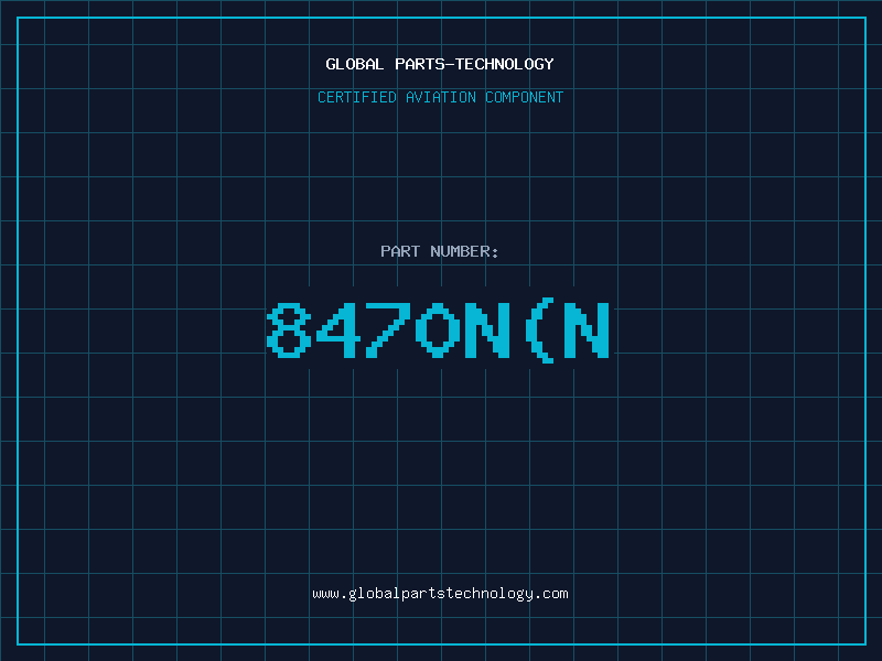 Aviation Part 8470N(N