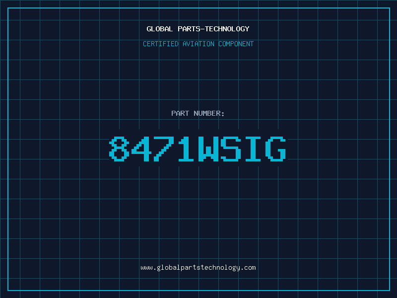 Aviation Part 8471WSIG