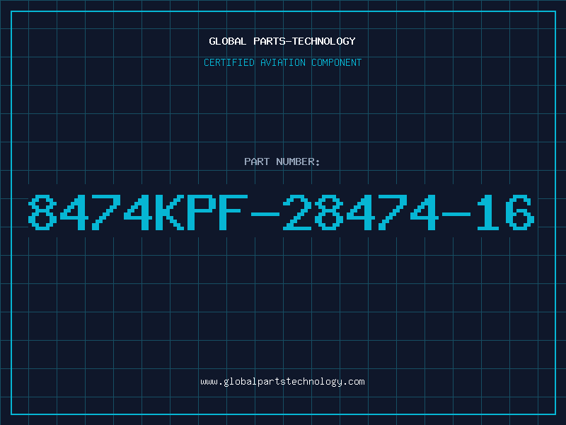 Aviation Part 8474KPF-28474-16