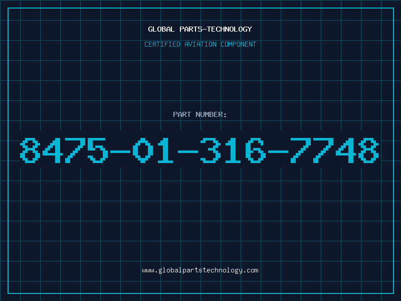 Aviation Part 8475-01-316-7748