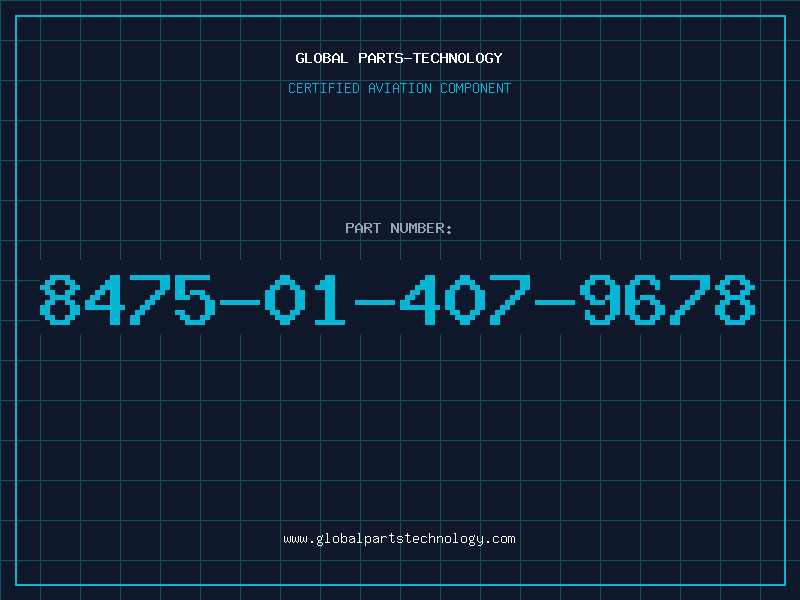 Aviation Part 8475-01-407-9678