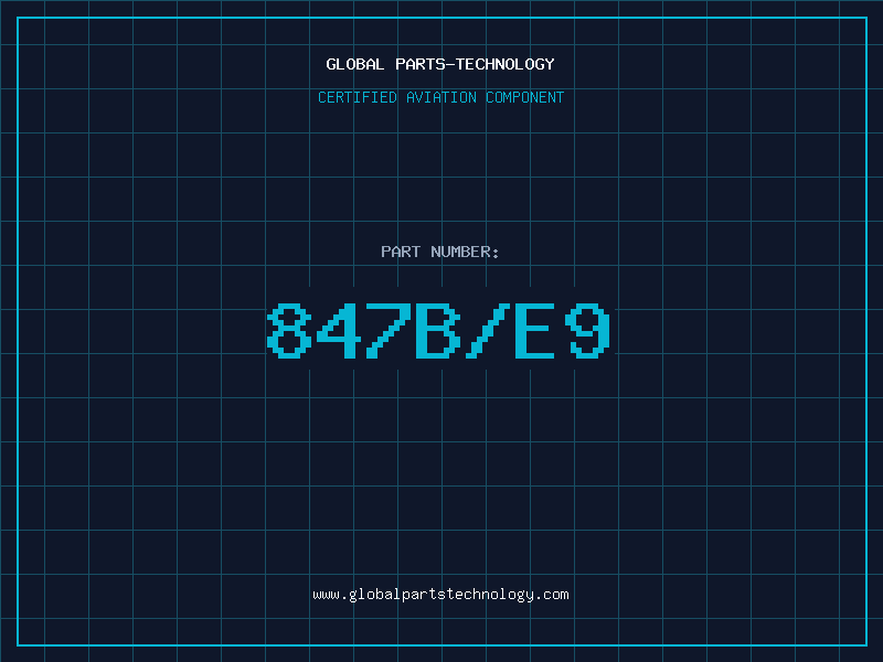 Aviation Part 847B/E9
