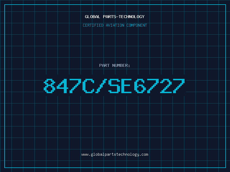 Aviation Part 847C/SE6727