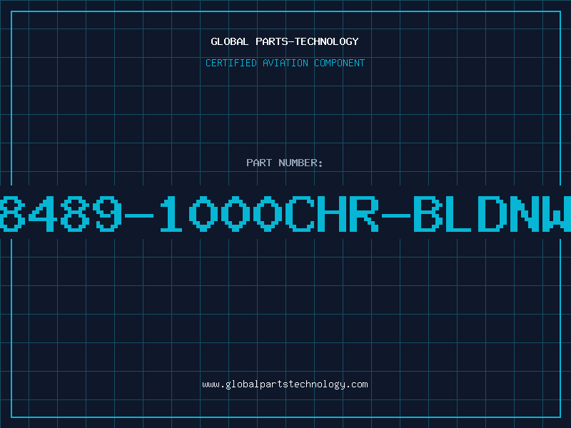 Aviation Part 8489-1000CHR-BLDNW
