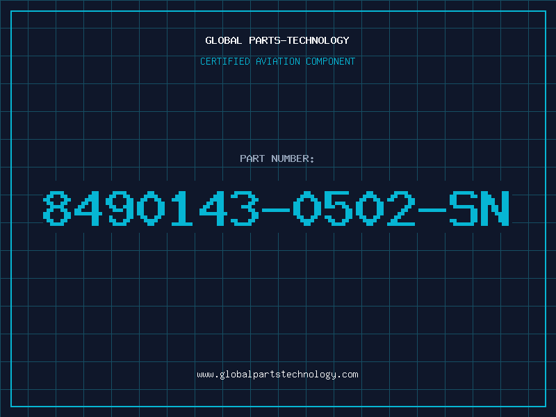 Aviation Part 8490143-0502-SN