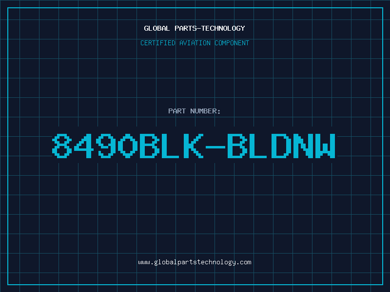 Aviation Part 8490BLK-BLDNW