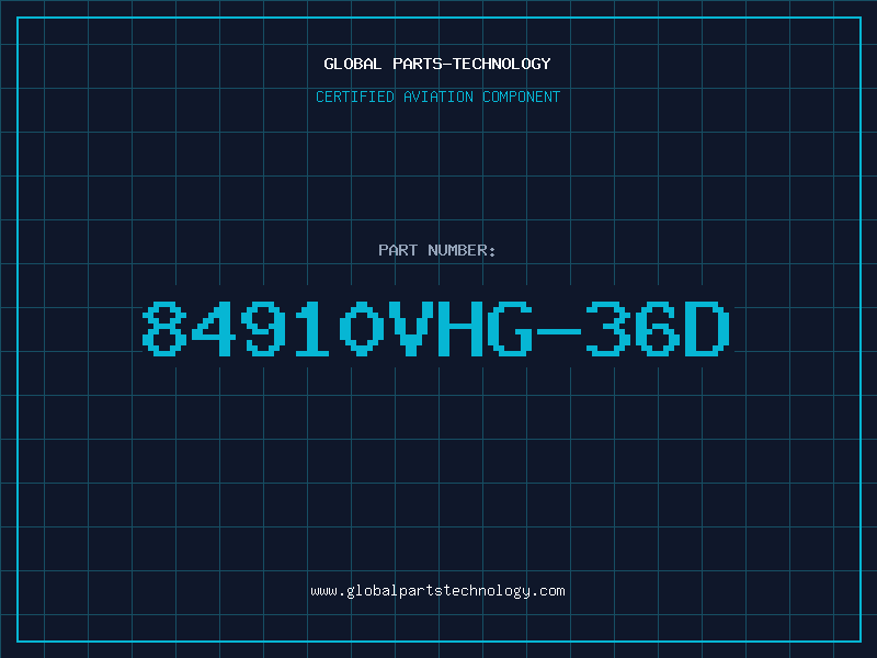 Aviation Part 84910VHG-36D