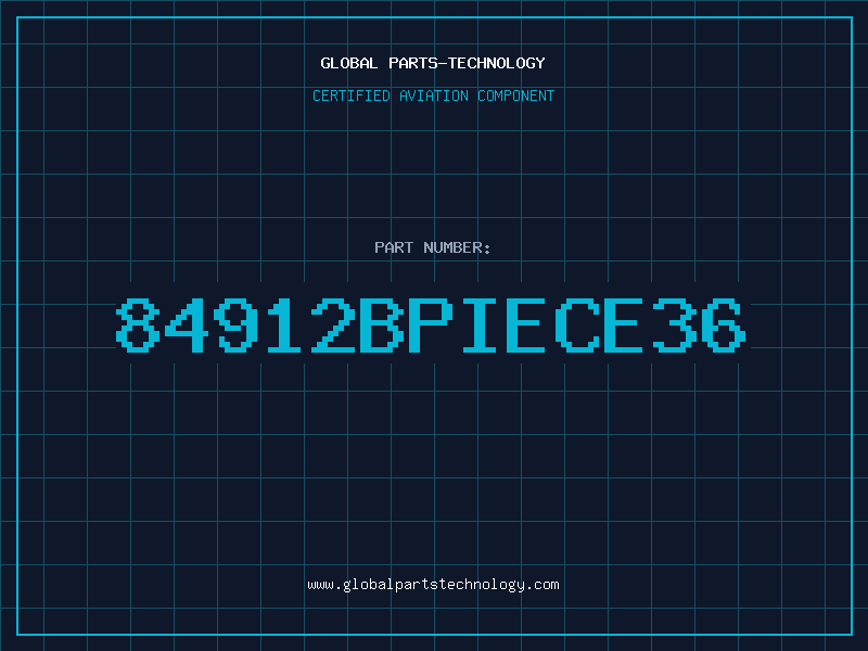 Aviation Part 84912BPIECE36