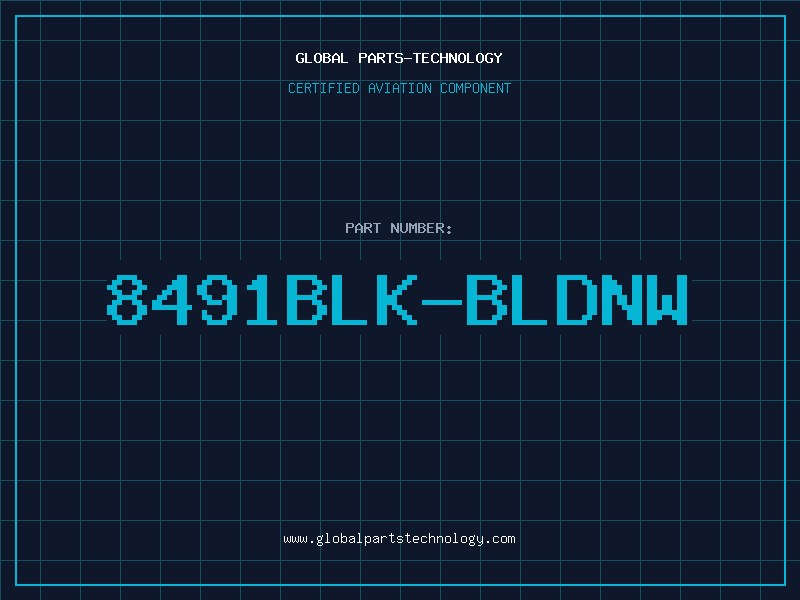 Aviation Part 8491BLK-BLDNW