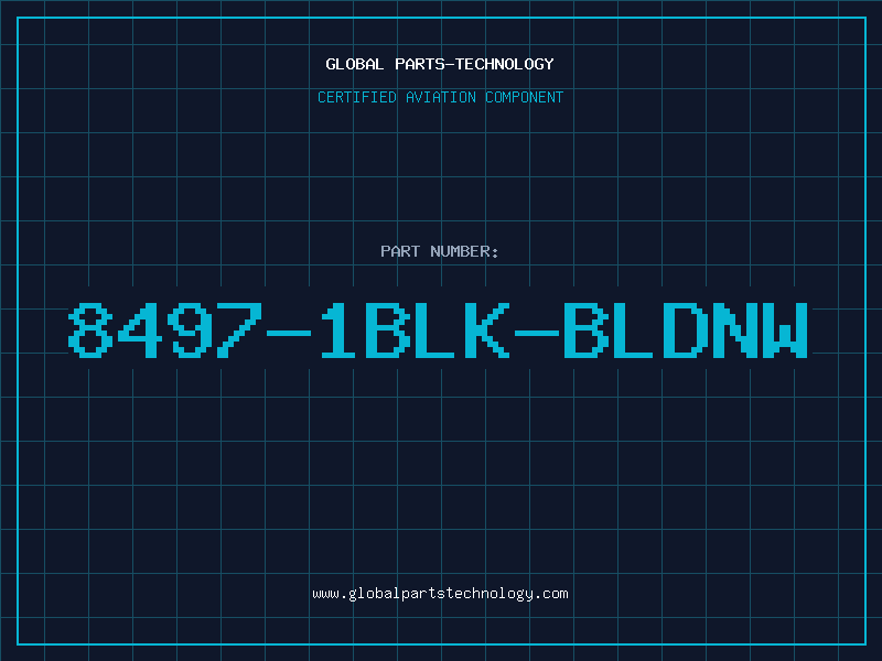 Aviation Part 8497-1BLK-BLDNW