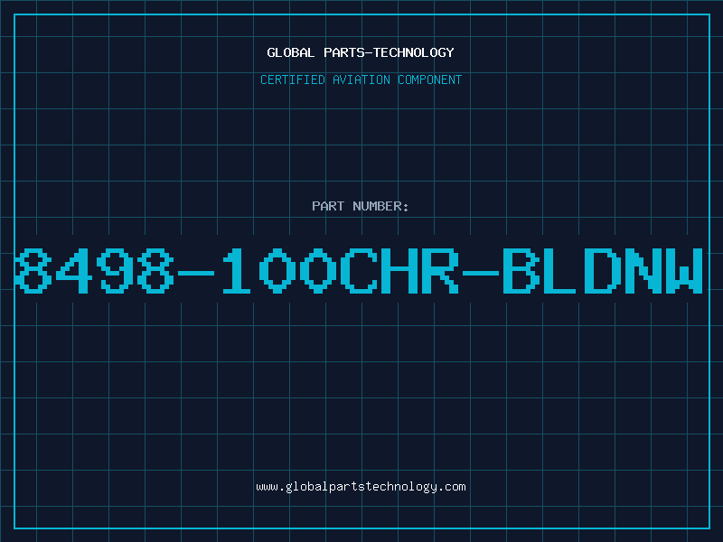 Aviation Part 8498-100CHR-BLDNW