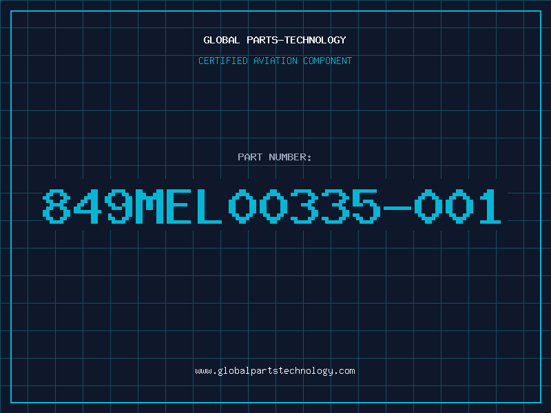 Aviation Part 849MEL00335-001