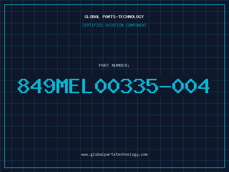 Aviation Part 849MEL00335-004
