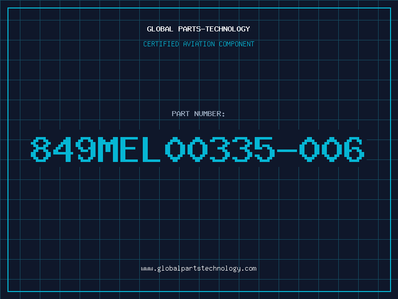 Aviation Part 849MEL00335-006