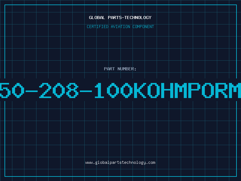 Aviation Part 850-208-100KOHMPORM1