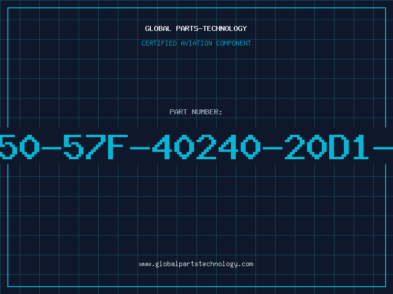 Aviation Part 850-57F-40240-20D1-A