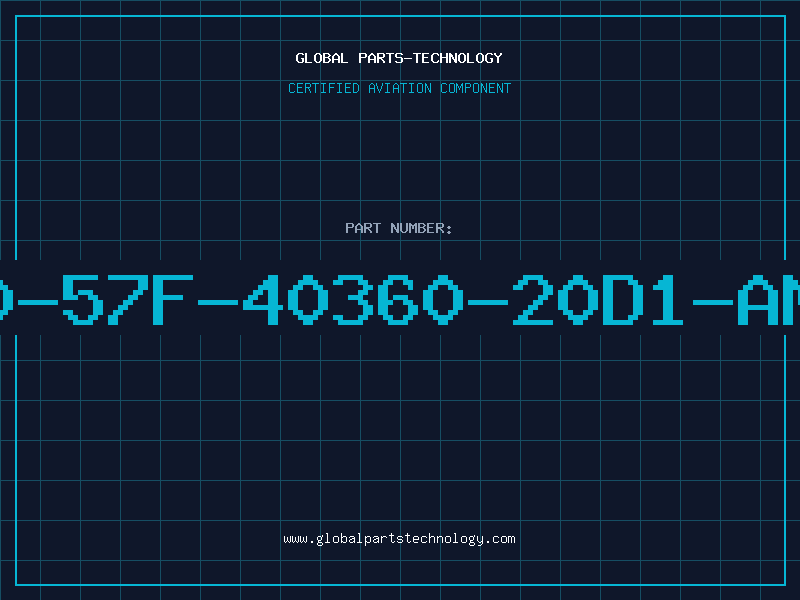 Aviation Part 850-57F-40360-20D1-AMSP