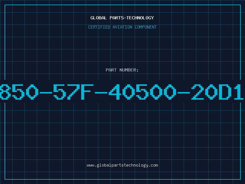Aviation Part 850-57F-40500-20D1