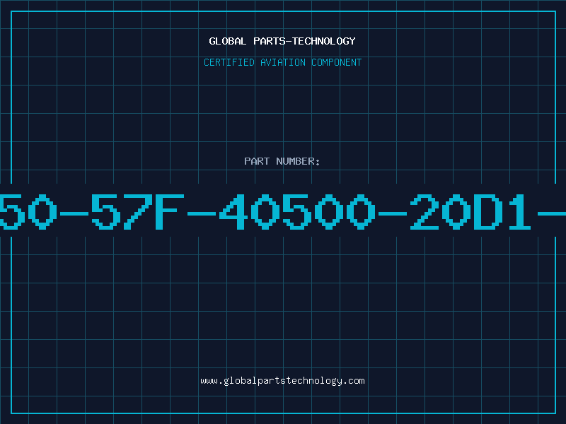 Aviation Part 850-57F-40500-20D1-A