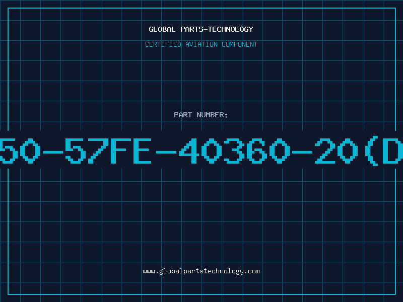 Aviation Part 850-57FE-40360-20(D1