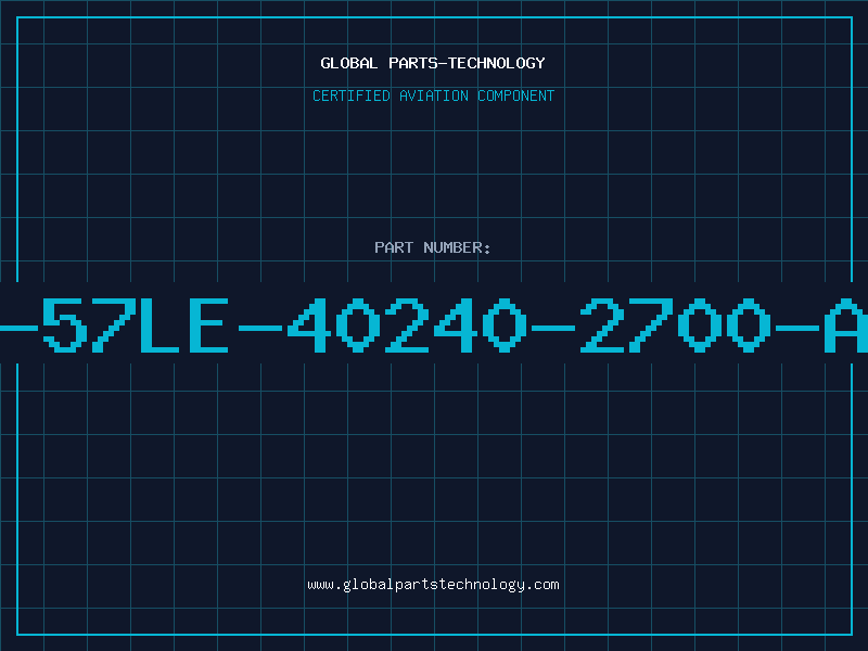 Aviation Part 850-57LE-40240-2700-AMSP