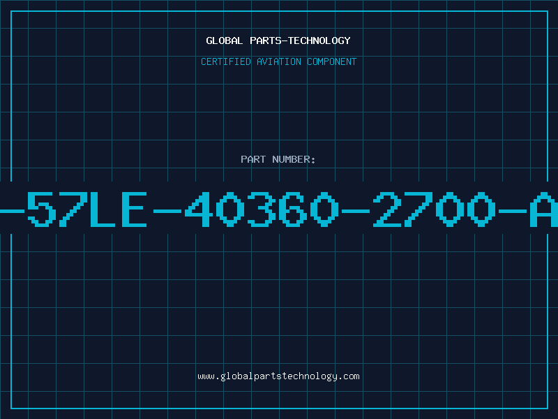 Aviation Part 850-57LE-40360-2700-AMSP