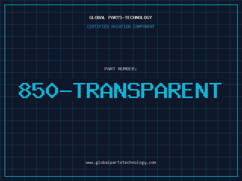 Aviation Part 850-TRANSPARENT