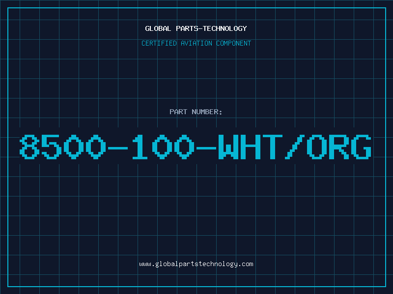 Aviation Part 8500-100-WHT/ORG