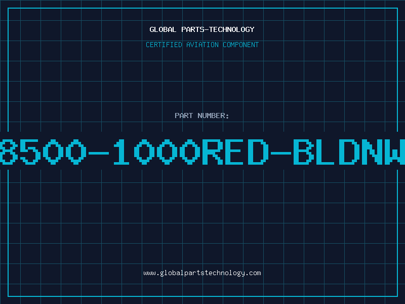 Aviation Part 8500-1000RED-BLDNW