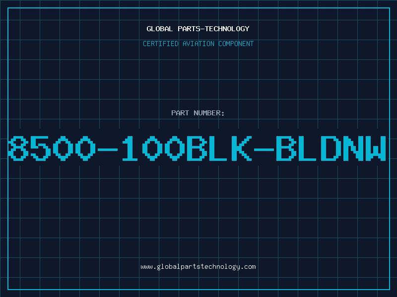 Aviation Part 8500-100BLK-BLDNW