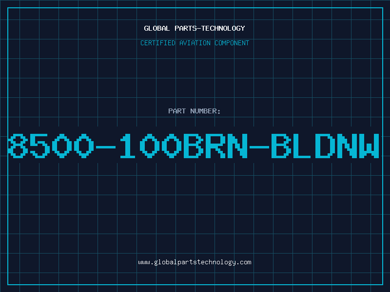 Aviation Part 8500-100BRN-BLDNW