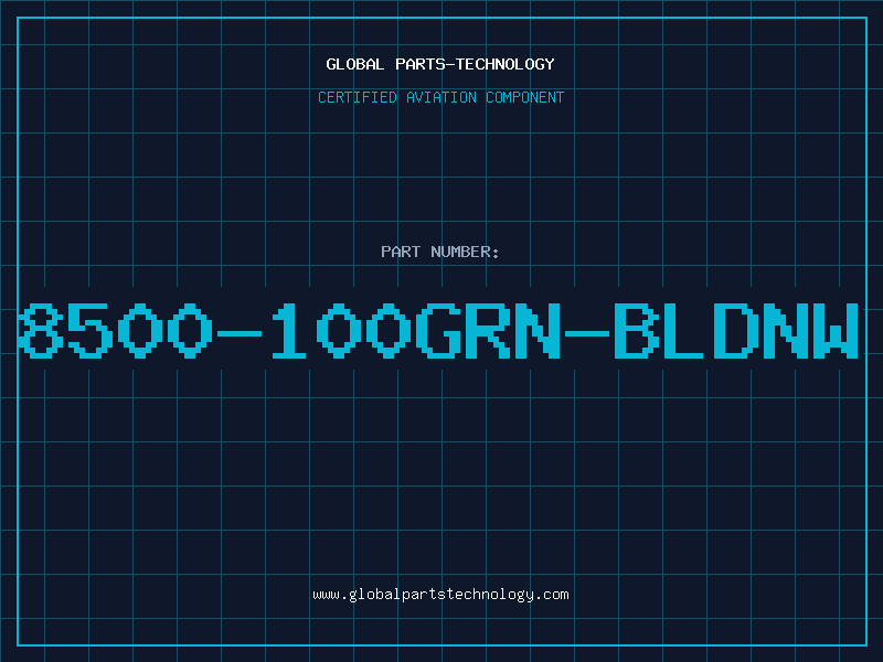 Aviation Part 8500-100GRN-BLDNW