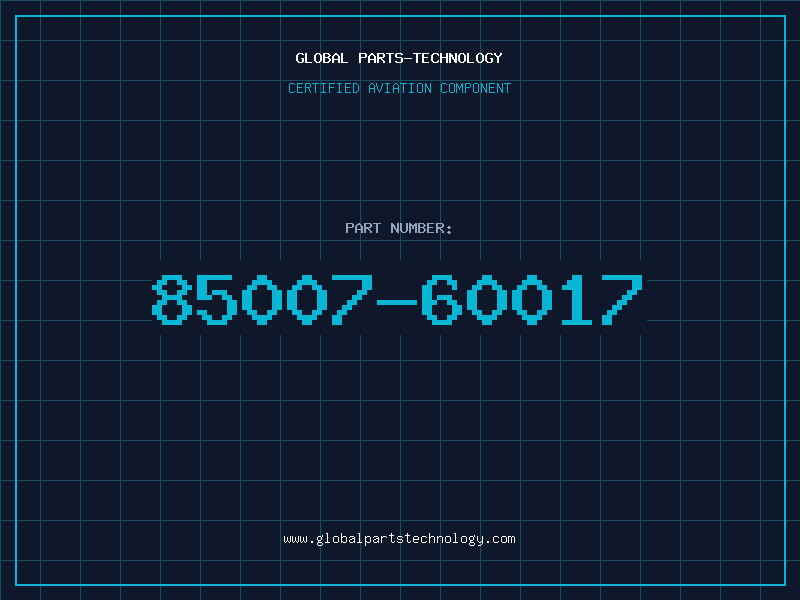 Aviation Part 85007-60017