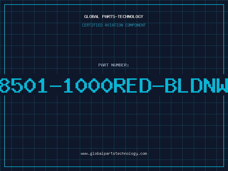 Aviation Part 8501-1000RED-BLDNW