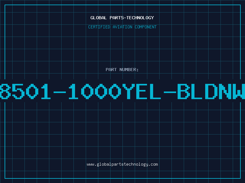 Aviation Part 8501-1000YEL-BLDNW
