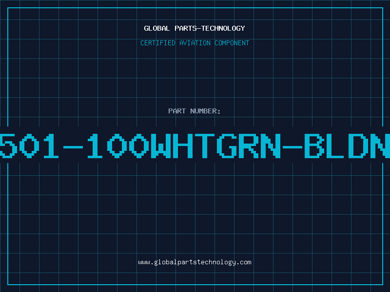 Aviation Part 8501-100WHTGRN-BLDNW